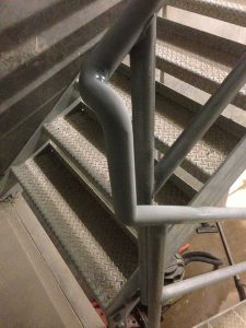 Fire Stair Handrail
